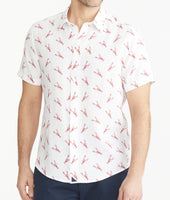 UNTUCKit + David Hart Linen Short-Sleeve Lobster Shirt 1