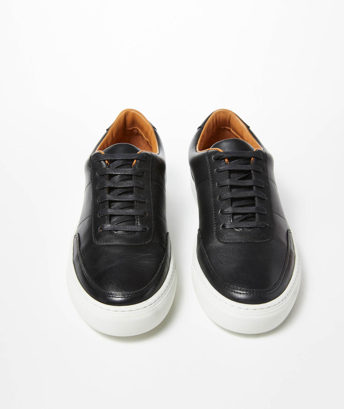 UNTUCKit‎ Mens Brown Suede/Leather Slip-On Loafer Sneakers White Soles S-10.5 CONTRAST-LEATHER-SNEAKER-  main image 3