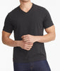 Ultrasoft V-Neck Tee Black | UNTUCKit