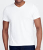 Ultrasoft V-Neck Tee White | UNTUCKit