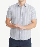Cotton Seersucker Short-Sleeve Caleb Shirt 1