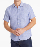 Wrinkle-Resistant Linen Short-Sleeve Cameron Shirt 1