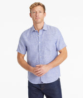 Wrinkle-Resistant Linen Short-Sleeve Cameron Shirt 3