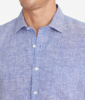 Wrinkle-Resistant Linen Short-Sleeve Cameron Shirt 4
