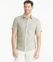 Wrinkle-Resistant Linen Short-Sleeve Cameron Shirt 3