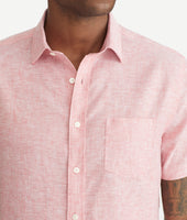 Wrinkle-Resistant Linen Short-Sleeve Cameron Shirt 4