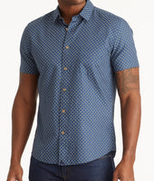 Cotton Printed Short-Sleeve Cassian Shirt 1