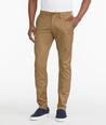 Model wearing a Tan Chino Pants