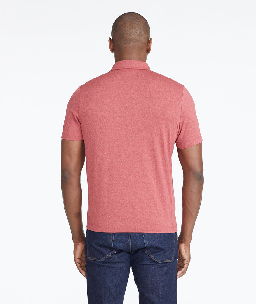 Model wearing a  Performance Polo