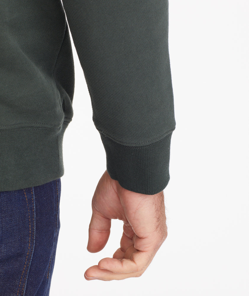 Polo Sweatshirt With Tipping - FINAL SALE