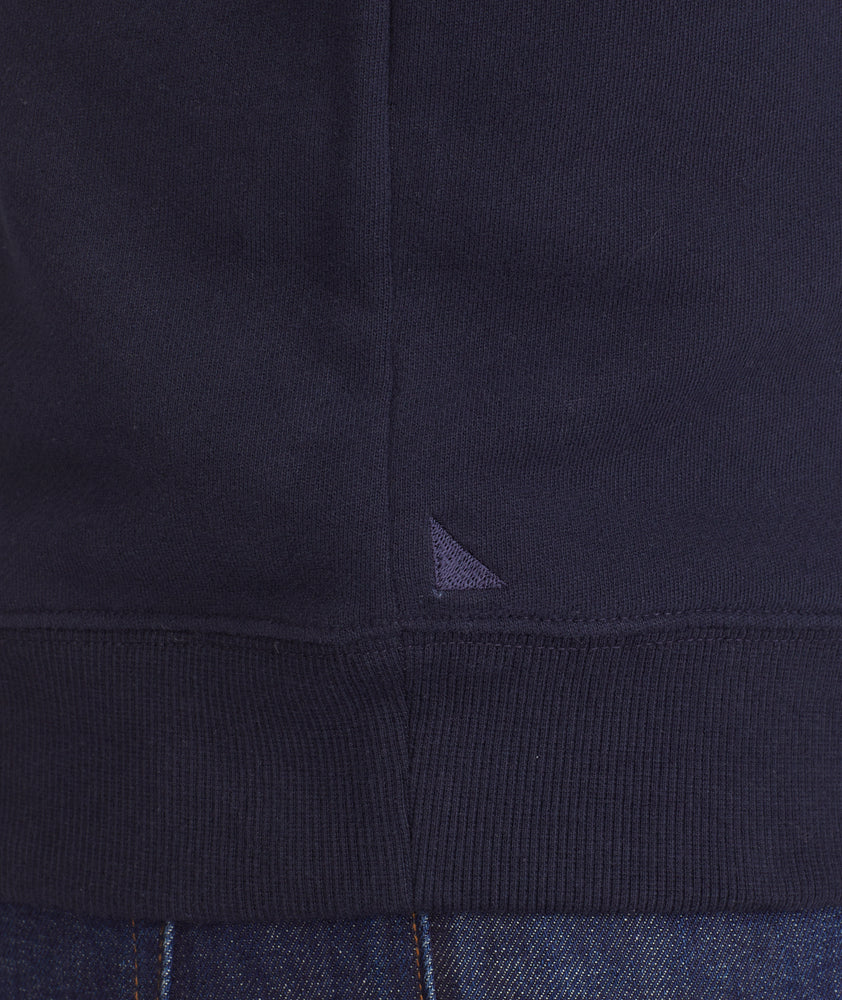 Polo Sweatshirt With Tipping - FINAL SALE