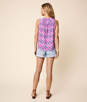 Sleeveless Popover Connie Shirt 4