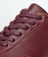 Contrast Leather Lace-Up 3