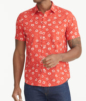 Cotton Short-Sleeve Coolidge Shirt 1