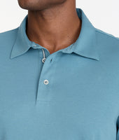Wrinkle-Free Damaschino Long-Sleeve Polo - FINAL SALE 5