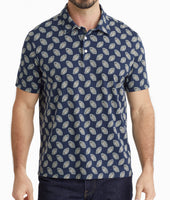 Wrinkle-Free Printed Damaschino Polo 1