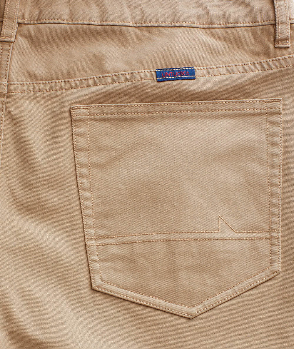 Untuckit 5 Pocket Chino Pants Relaxed Fit