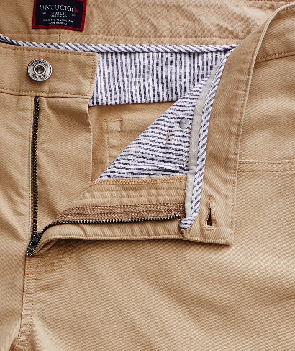 5 Pocket Chino Pants Khaki UNTUCKit