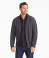 Italian Wool Cable Cardigan Sweater