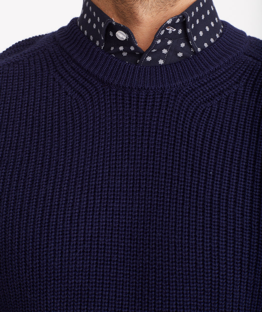 Italian Wool Crewneck Sweater
