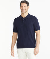 UNTUCKit + David Hart Cable-Knit Polo 5