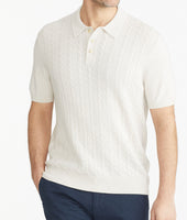 UNTUCKit + David Hart Cable-Knit Polo 1
