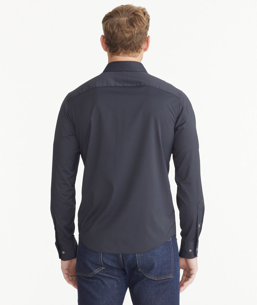 Gironde Wrinkle-Free Shirt Performance UNTUCKit | Black