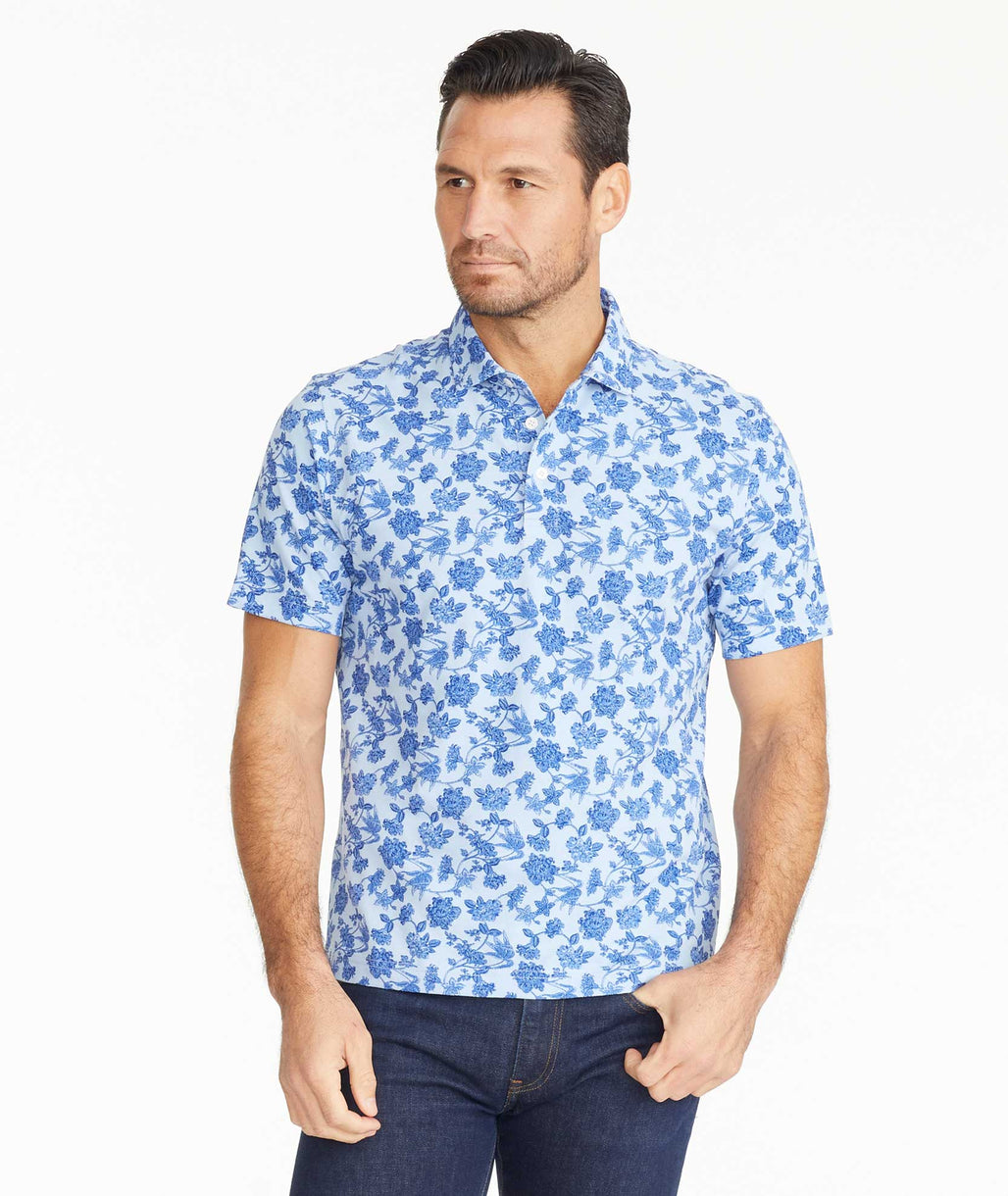 Untuckit pique polo Clearance