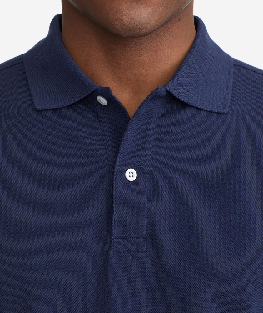 Classic Pique Polo Navy | UNTUCKit