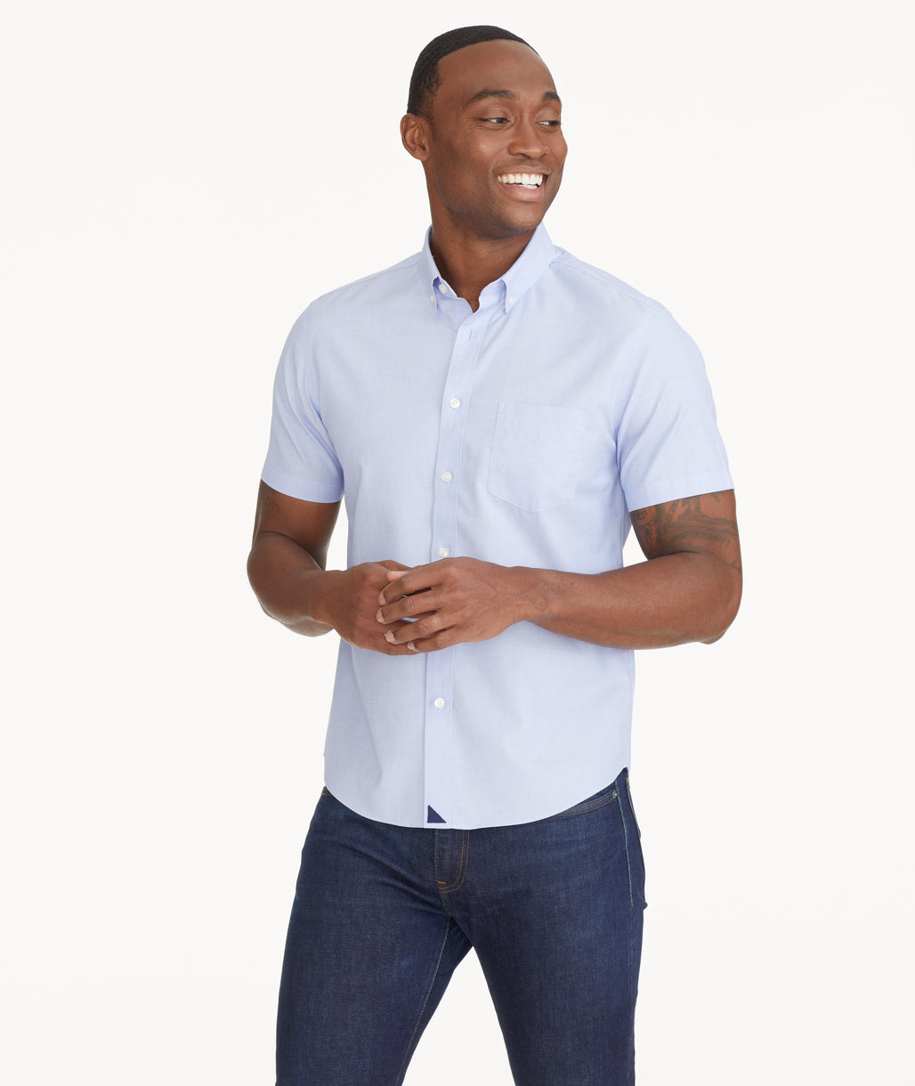 Wrinkle-Free Short-Sleeve Hillstowe Shirt