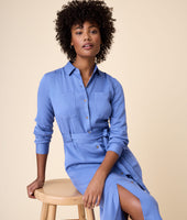 Tencel™ Solid Jennie Shirt Dress - FINAL SALE 1
