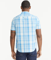 Cotton Short-Sleeve Plaid Shirt 4