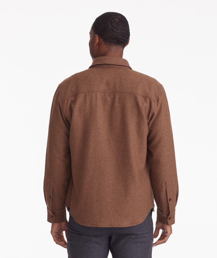 Italian Wool Overshirt - FINAL SALE