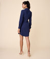 Model wearing an UNTUCKit Lisa Dress.