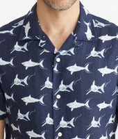 UNTUCKit + David Hart Linen Short-Sleeve Shark Shirt 4