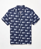 UNTUCKit + David Hart Linen Short-Sleeve Shark Shirt 5