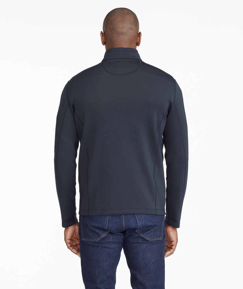 Performance QuarterZip Black UNTUCKit