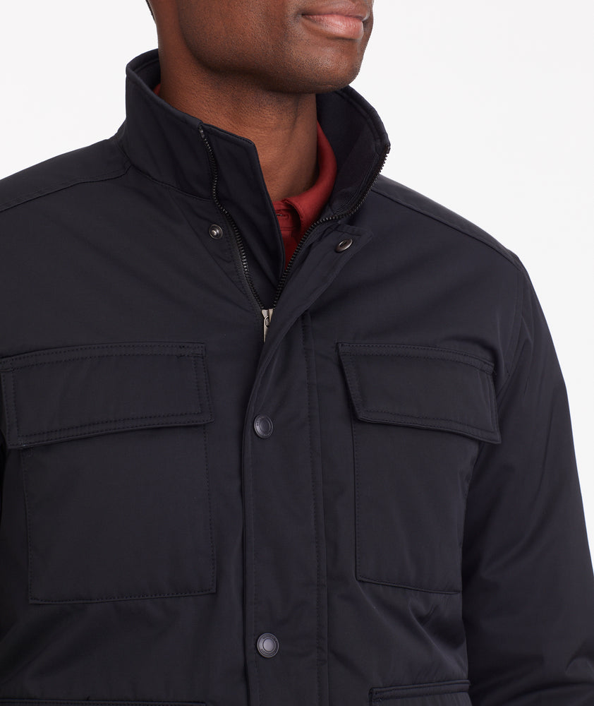Water-Repellent Utility Jacket