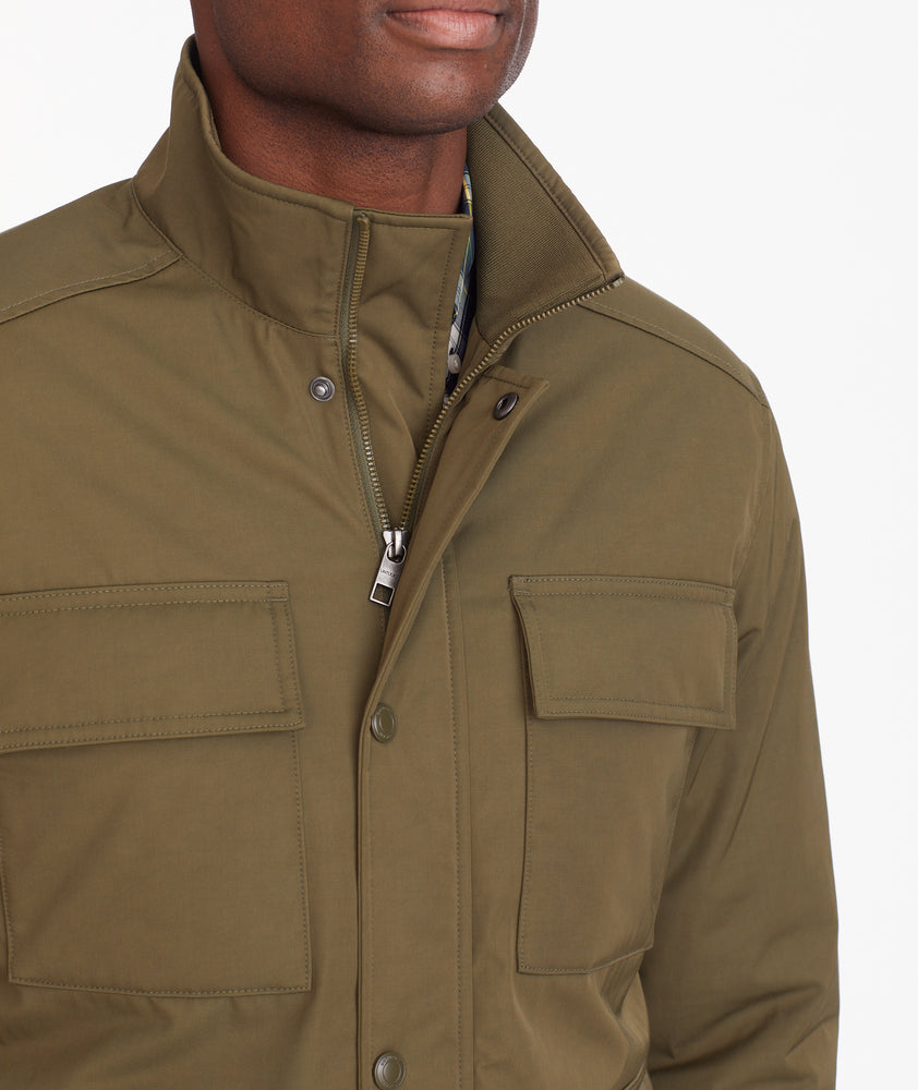 Water-Repellent Utility Jacket