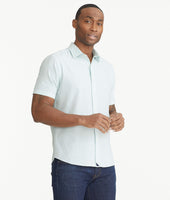 Cotton Seersucker Short-Sleeve Pavao Shirt 4