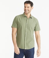 Cotton Seersucker Short-Sleeve Pavao Shirt 4