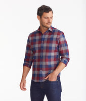 Wrinkle-Free Performance Flannel Piemonte Shirt - FINAL SALE 3