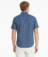 Cotton Printed Short-Sleeve Pinhel Shirt - FINAL SALE 4