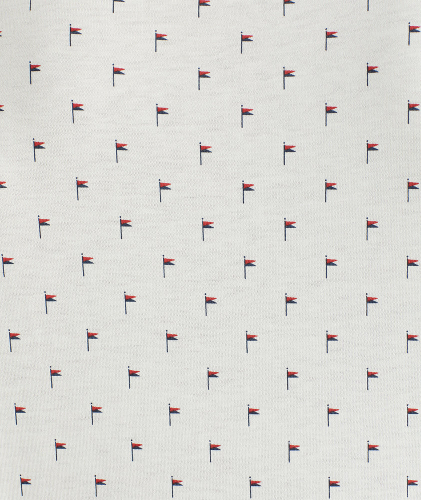 Patterned Performance Polo - FINAL SALE