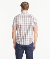 Cotton Stretch Short-Sleeve Check Shirt 4