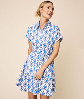 Stretch Cotton Renata Shirt Dress 1