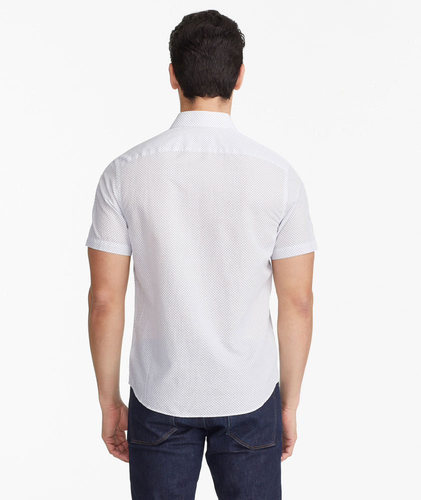 Model wearing a Blue Riverside - FINAL SALE