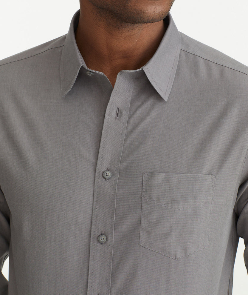 Wrinkle-Free Sangiovese Shirt Gray | UNTUCKit