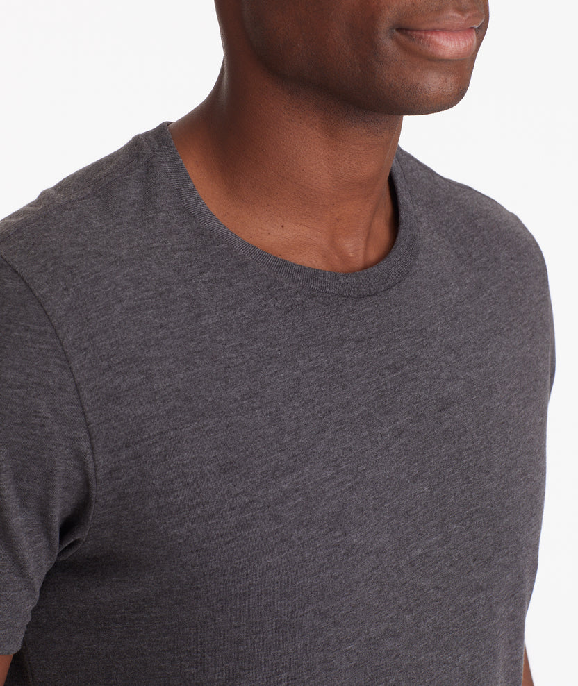 Ultrasoft Tee Charcoal | UNTUCKit