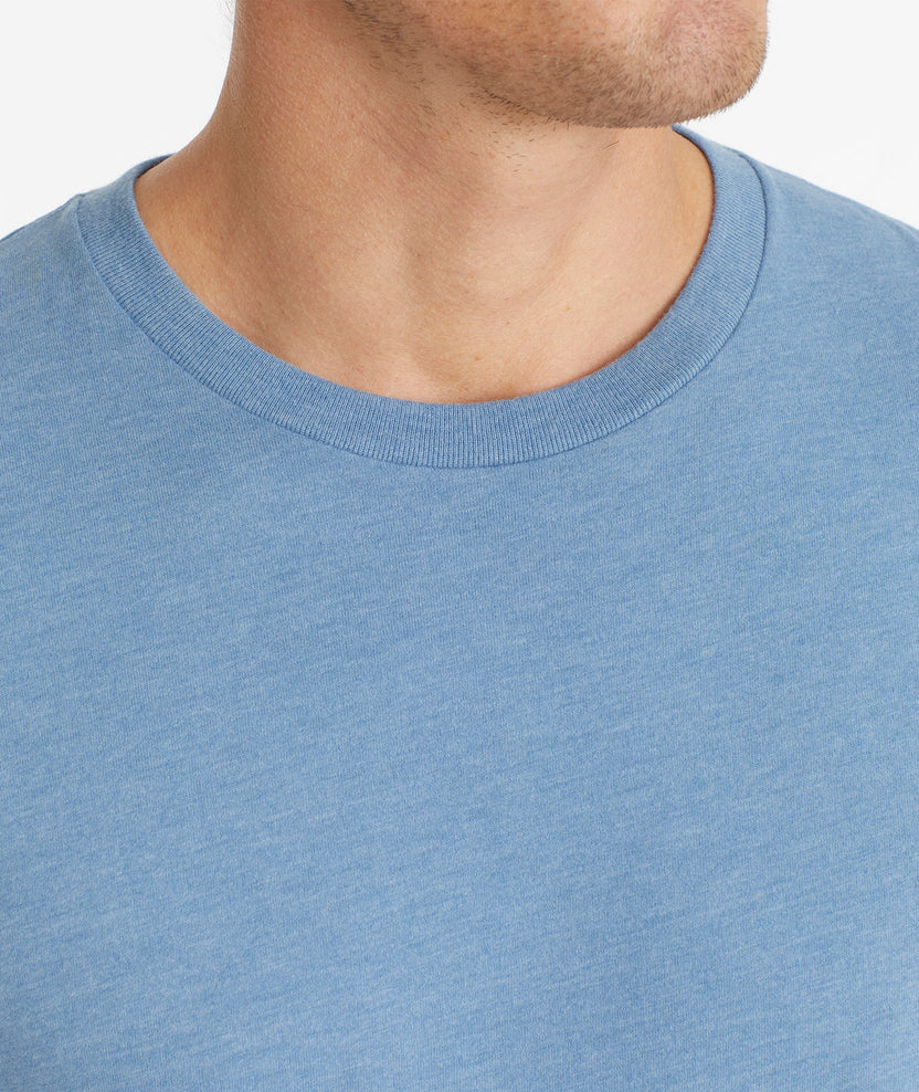 Ultrasoft Tee Soft Blue | UNTUCKit